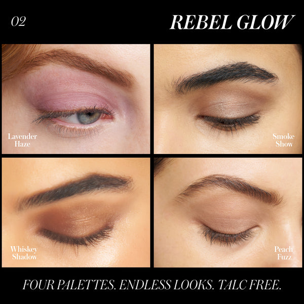 RMS Beauty-Redimension Hydra Eyes Quartet-Makeup-810170741531-PEP2-REBEL-GLOW-MODEL-QUAD-2000x2000-The Detox Market | 
