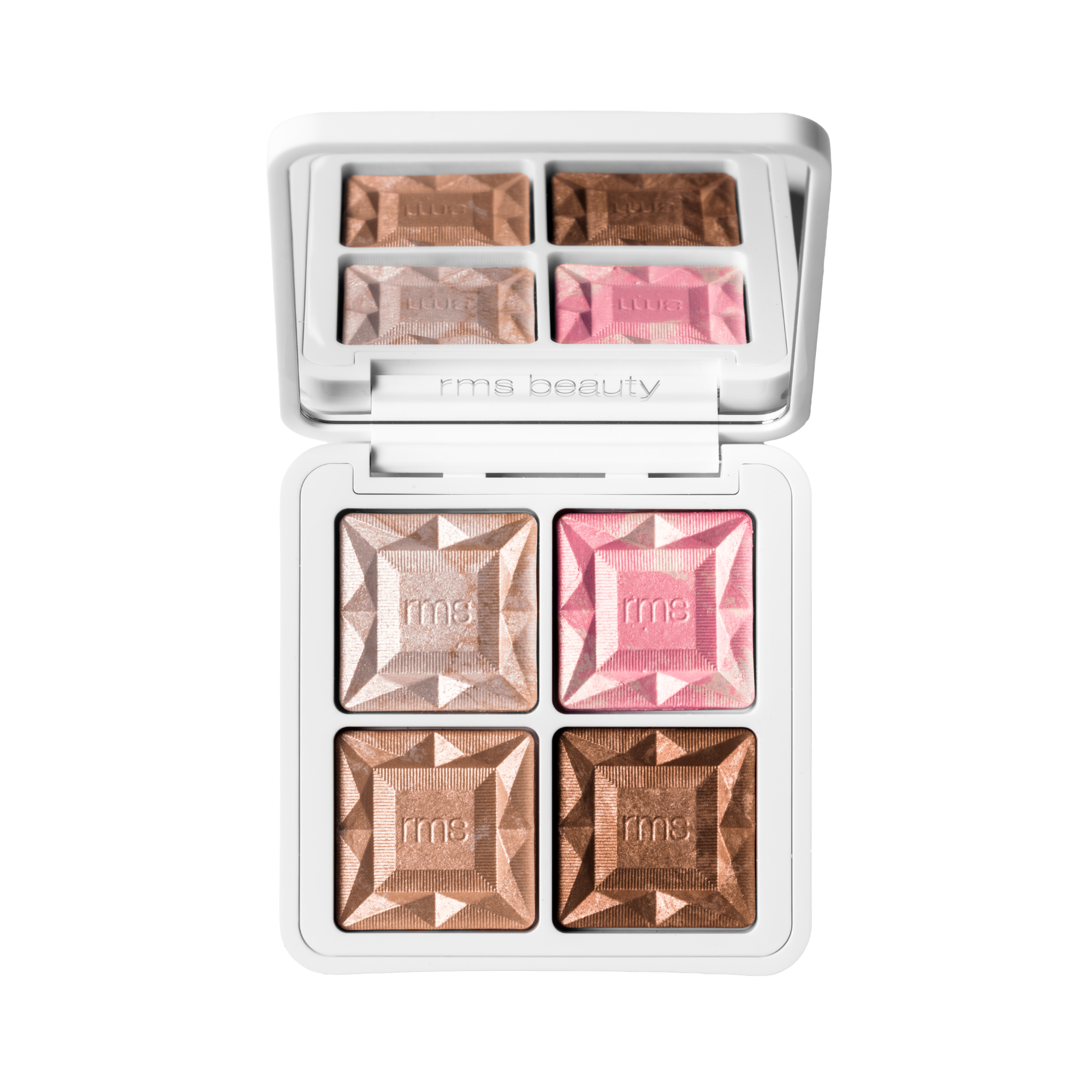 RMS Beauty-Redimension Daily Glow Palette-Makeup-810170741876-DGP-Daily-Glow-Palette-Packshot-NS-Transparent-The Detox Market | 
