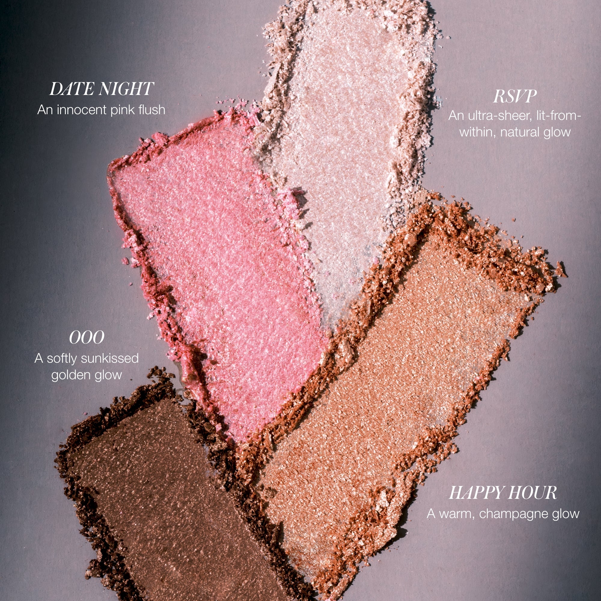 RMS Beauty-Redimension Daily Glow Palette-Makeup-810170741876-DGP-Daily-Glow-Palette-labeled-Swatches_1-The Detox Market | 