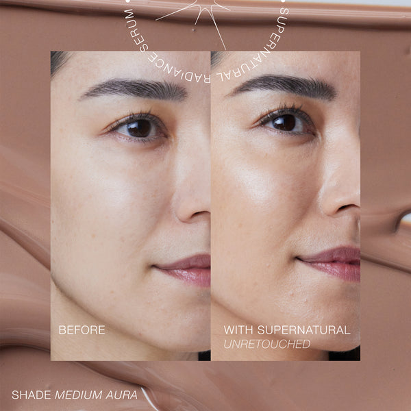 RMS Beauty-Supernatural Radiance Serum Broad Spectrum Spf 30 Sunscreen | Medium Aura - an ultra sheer golden radiance