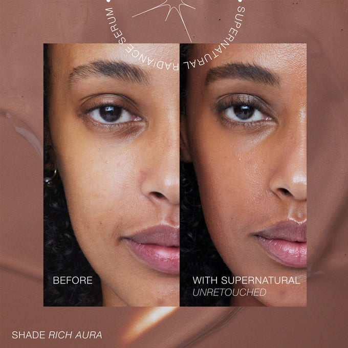 RMS Beauty-Supernatural Radiance Serum Broad Spectrum Spf 30 Sunscreen | Rich Aura - an ultra sheer bronze radiance