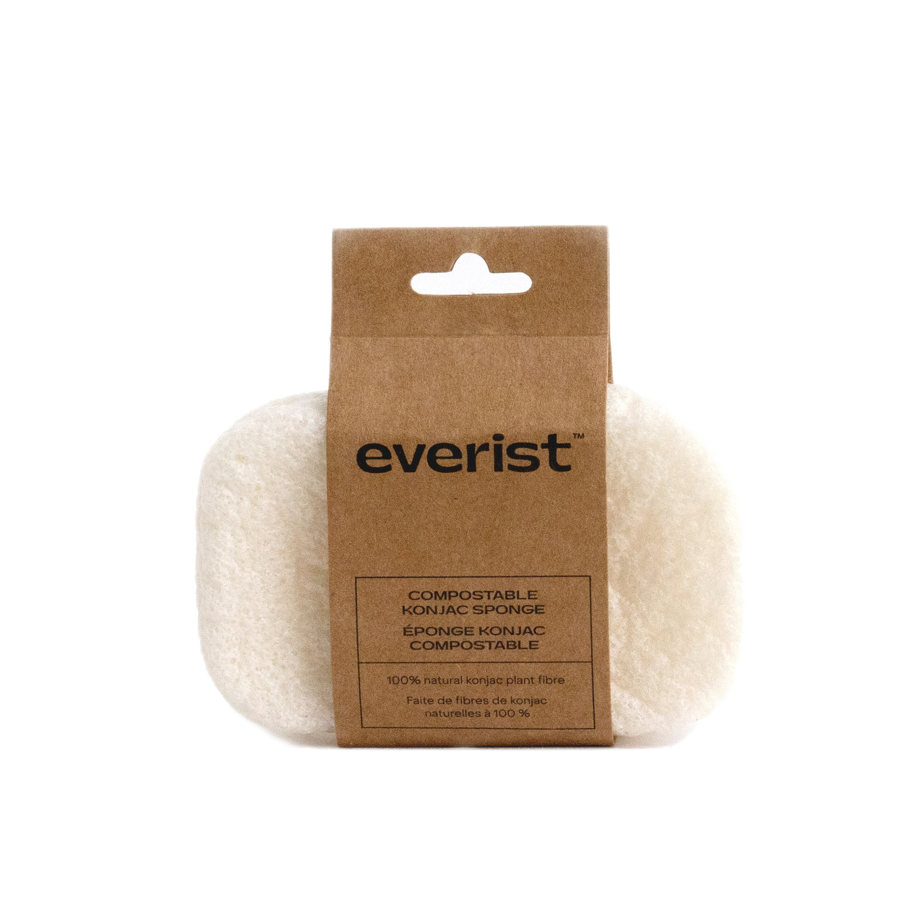 Compostable Konjac Body Sponge