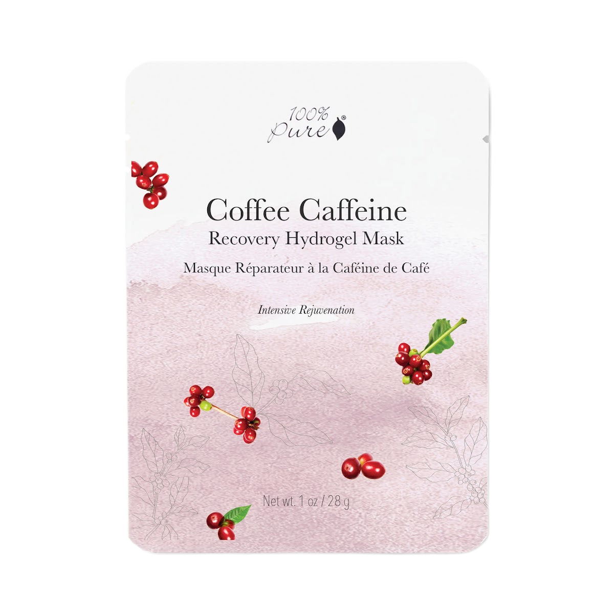 Coffee Caffeine Recovery Hydrogel Mask