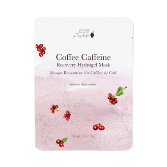 Coffee Caffeine Recovery Hydrogel Mask