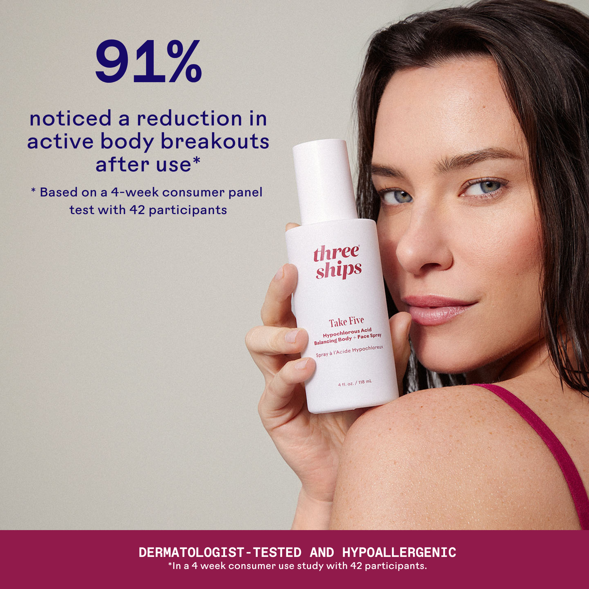 Three Ships-Take Five™ Hypochlorous Acid Balancing Body + Face Spray-Skincare-990478500341_3_Stat-English-The Detox Market | 