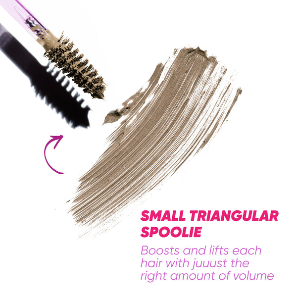 Kosas-Air Brow Tinted Volumizing Treatment Gel-Makeup-AIRBROW_Tinted_PDP_NA_Spoolie_TAUPE_2.2025-The Detox Market | Taupe - Cool blonde