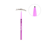 Kosas-Brow Pop Nano Ultra-Fine Detailing Pencil-Makeup-BROWPOPNANO_BROWNBLACK_SMUDGE_ZOOM_SMUDGE-The Detox Market | Brown Black