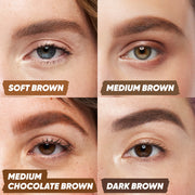 Kosas-Brow Pop Dual-Action Defining Pencil-Makeup-BROWPOP_DualAction_PDP_NA_ShadeGrid_MEDIUMBROWN-The Detox Market | Medium Brown - Neutral medium brown
