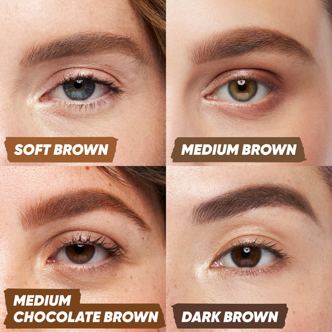 Kosas-Brow Pop Dual-Action Defining Pencil-Makeup-BROWPOP_DualAction_PDP_NA_ShadeGrid_MEDIUMCHOCOLATEBROWN-The Detox Market | Medium Chocolate Brown - Warm medium brown