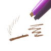 Kosas-Brow Pop Dual-Action Defining Pencil-Makeup-BROWPOP_DualAction_PDP_NA_Tip_Smudge_SoftBrown_12.2024-The Detox Market | Soft Brown - Light brown/dark blonde