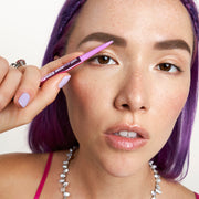 Brow Pop Nano Ultra-Fine Detailing Pencil - Makeup - Kosas - BROWPOP_Nano_PDP_NA_ProductPlay_DARKBROWN_2.2025- The Detox Market | Dark Brown