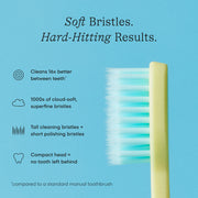 Cocolab-Cocolab Cocobrush Extra-Soft Toothbrush - Blue Bliss-Body-BRU-001-BLU_3-The Detox Market | 