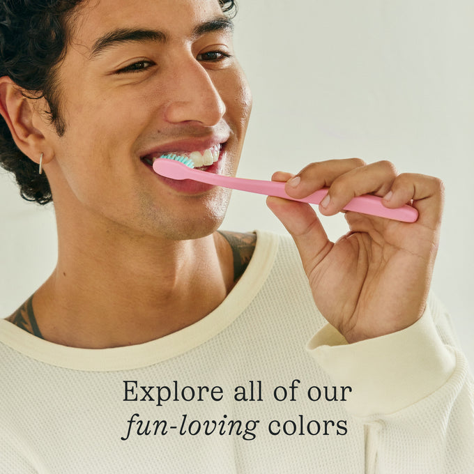 Cocolab-Cocolab Cocobrush Extra-Soft Toothbrush - Blue Bliss-Body-BRU-001-BLU_8-The Detox Market | 