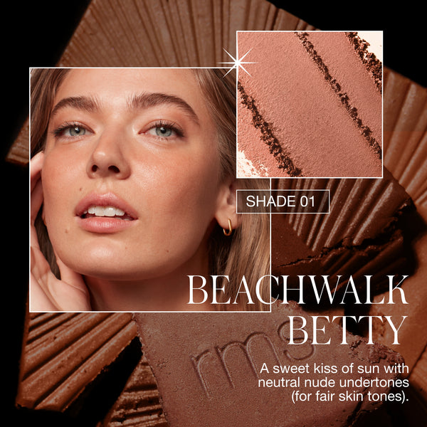 RMS Beauty-Redimension Hydra Bronzer-Makeup-BeachwalkBettyShadeDescription-The Detox Market | Beachwalk Betty - A sweet kiss of sun with neutral nude undertones