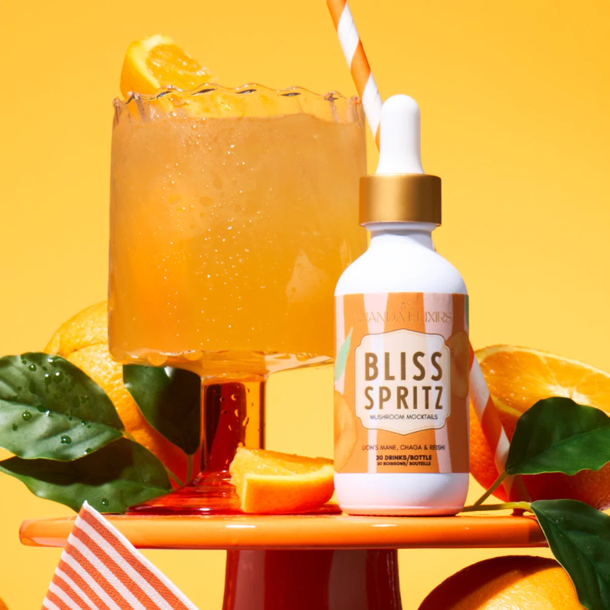Ananda Elixirs-Mushroom Mocktails-Wellness-Blissspritz1-The Detox Market | Bliss Spritz