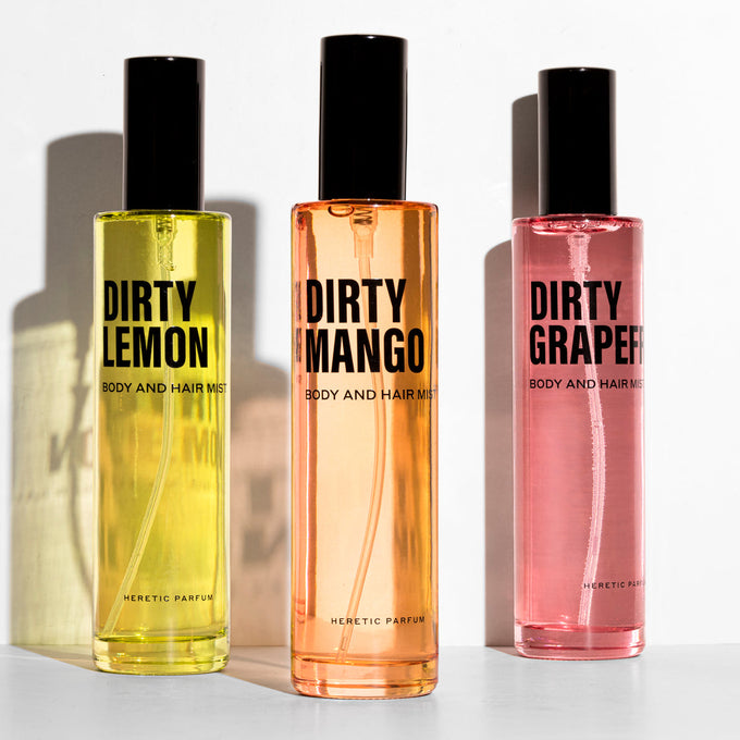 Heretic Parfum-Dirty Lemon Body Mist-Fragrance-Body-Mist-Trio-The Detox Market | 