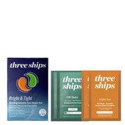 Three Ships-Bright & Tight Biodegradable Eye Mask Quartet-Skincare-Bright_TightKit-The Detox Market | 