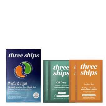 Three Ships-Bright & Tight Biodegradable Eye Mask Quartet-Skincare-Bright_TightKit-The Detox Market | 