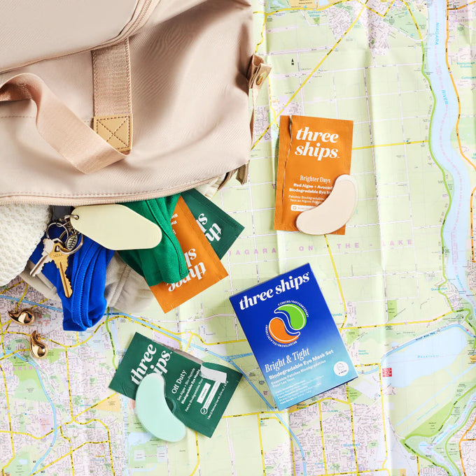 Three Ships-Bright & Tight Biodegradable Eye Mask Quartet-Skincare-Bright_TightKit-The Detox Market | 