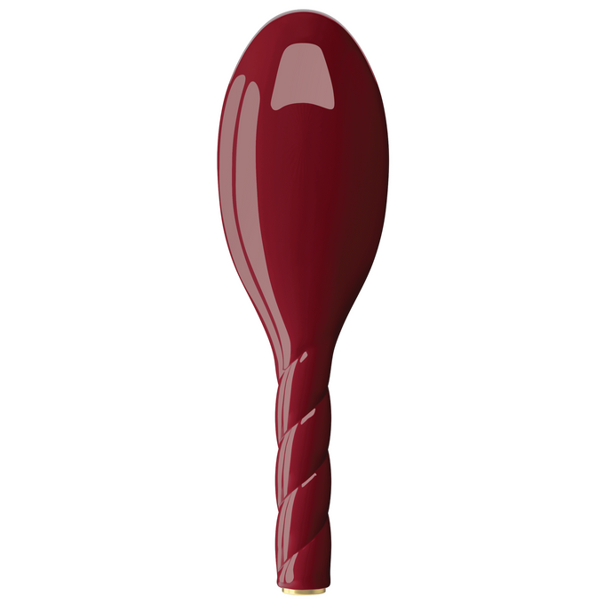 La Bonne Brosse-N.02 The Essential Do-It-All Brush - Cherry Red-Hair-CERISE_BACK-The Detox Market | 