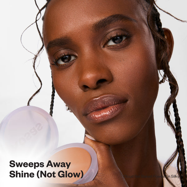 Kosas-Cloud Set Baked Setting & Smoothing Powder-Makeup-CLOUDSET_Baked_PDP_NA_ModelBenefit_Silky_11.2025-The Detox Market | Silky - Sheer Tan Deep