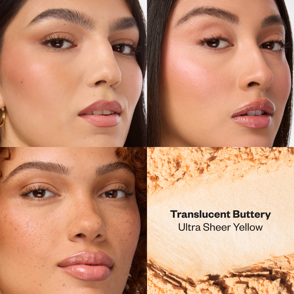 Kosas-Cloud Set - Translucent Loose Setting + Blurring Powder-Makeup-CLOUDSET_Loose_PDP_NA_ShadeGrid_Buttery_11.2025-The Detox Market | Translucent Buttery - Ultra sheer yellow