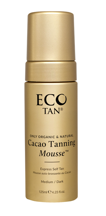 Eco Tan-Cacao Tanning Mousse-Sun Care-CacaoTanningMousse_ET_Lauren_Etched-The Detox Market | 