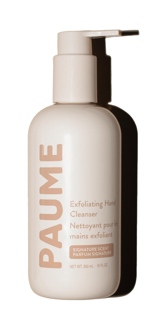 PAUME-Exfoliating Hand Cleanser Bottle-Body-CleanserHSFlatLay_Matches300mlBalm-The Detox Market | 10 oz