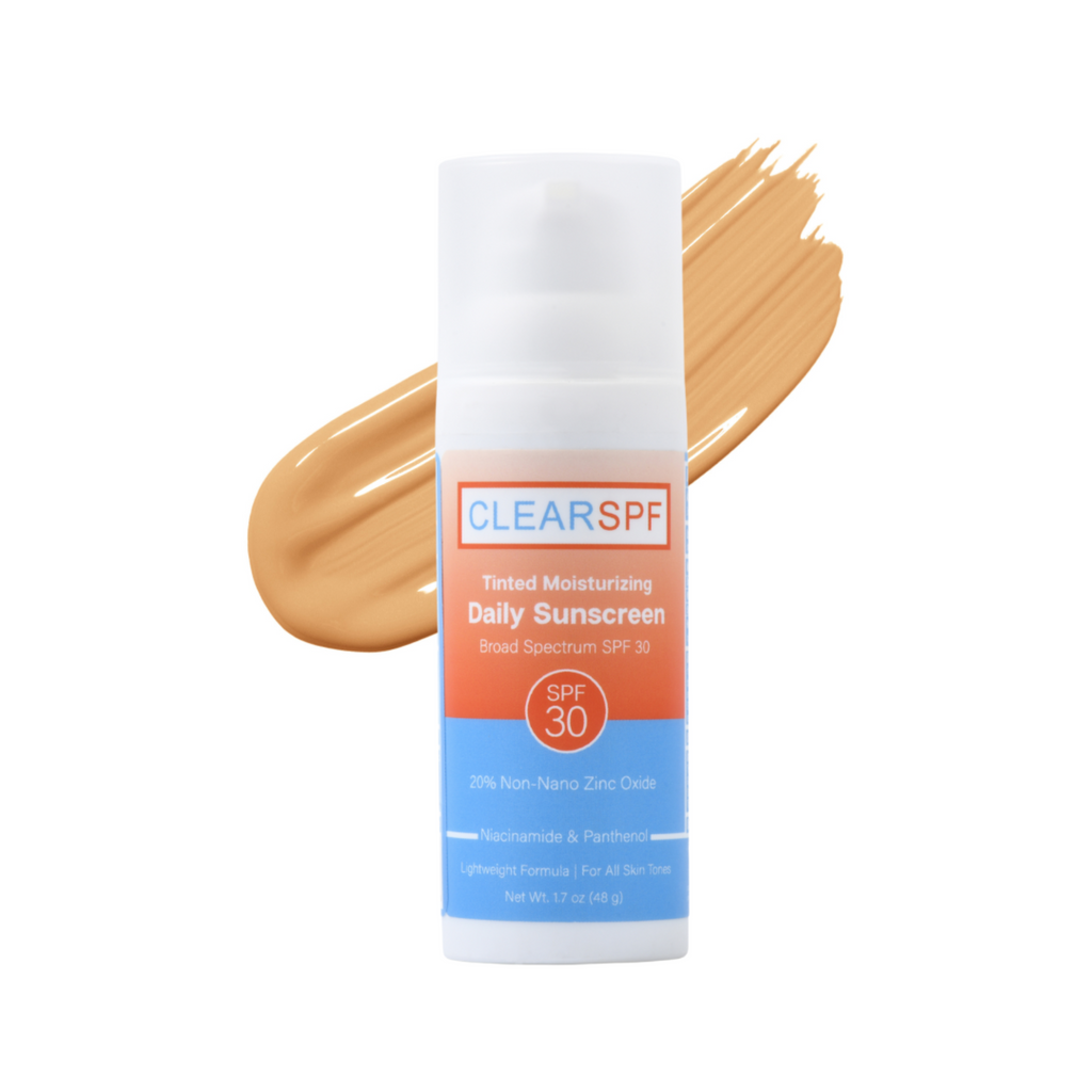 Suntegrity-Clearspf - Tinted Moisturizing Daily Sunscreen Spf 30-Sun Care-ClearSPFTintedwithSwatch-The Detox Market | 
