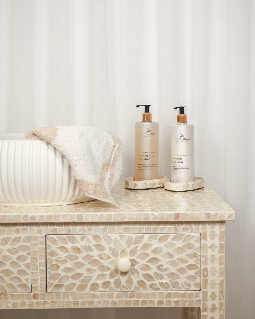 Eco Tan-Coconut Mint Body Wash-Body-CoconutMintBodyWash_coconutbodymilk_EBSD_perfectpair_basin_3253f33e-6df3-4eae-bdb5-002eb62c36e7-The Detox Market | 