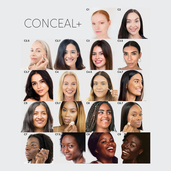 Conceal + - Makeup - Fitglow Beauty - Conceal_ModelsLifestyle_B2B - The Detox Market | Always