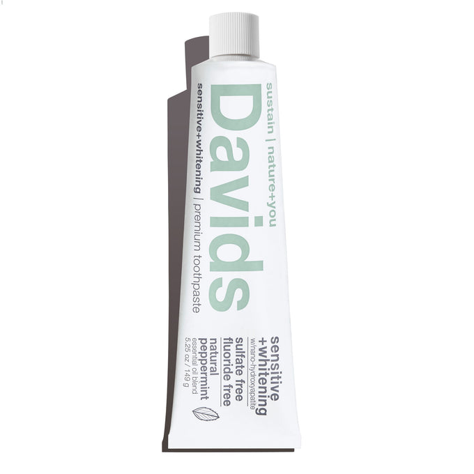 Davids-sensitive+whitening nano-hydroxyapatite toothpaste-Body-Davids_Masters_July2022_Sensitive_Overhead_SQUARE-The Detox Market | 