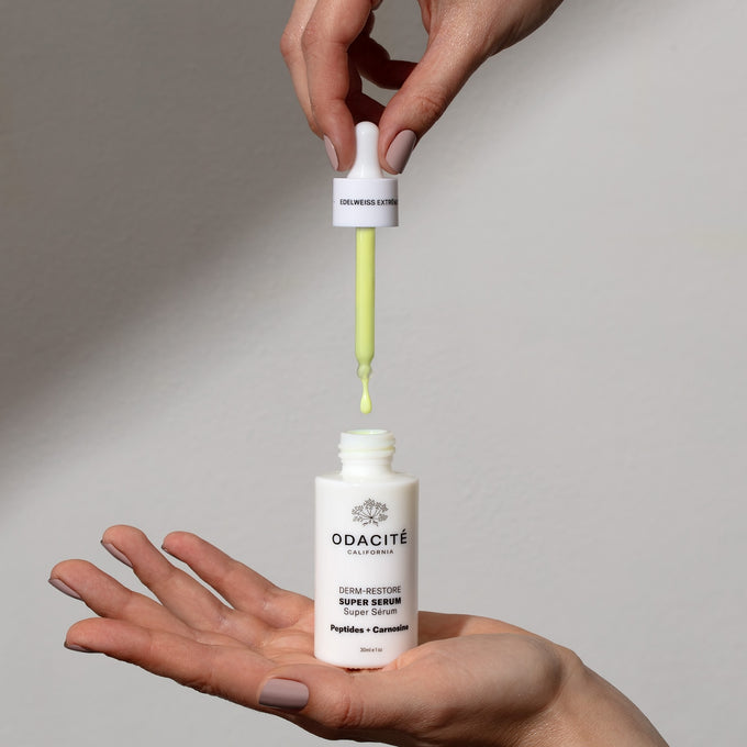 Odacite-Edelweiss Extrême Derm-Restore Super Serum-Skincare-Derm-Restore_lifestyle6-The Detox Market | 