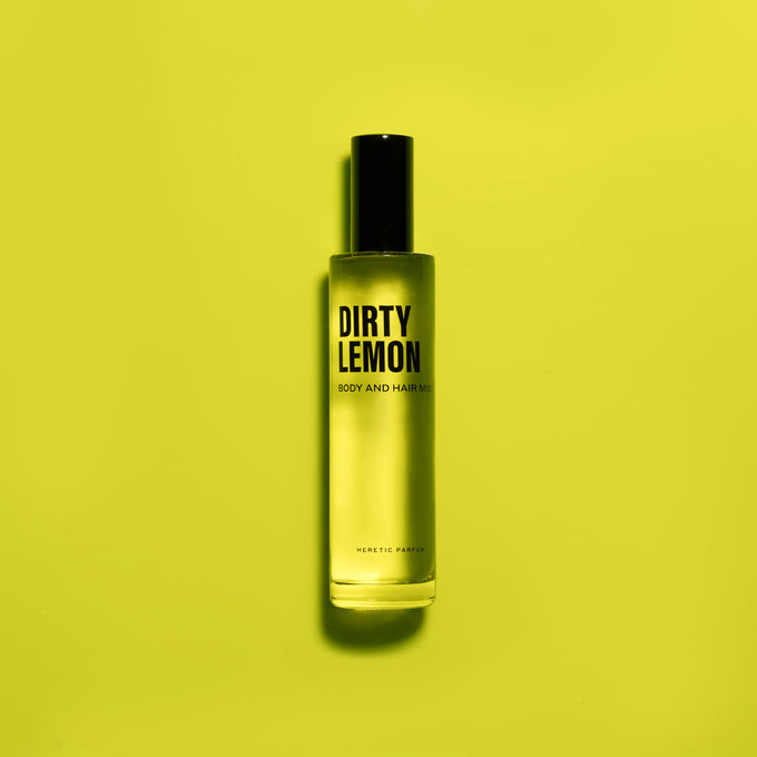 Heretic Parfum-Dirty Lemon Body Mist-Fragrance-Dirty-Lemon-Bodymist-Yellow-The Detox Market | 