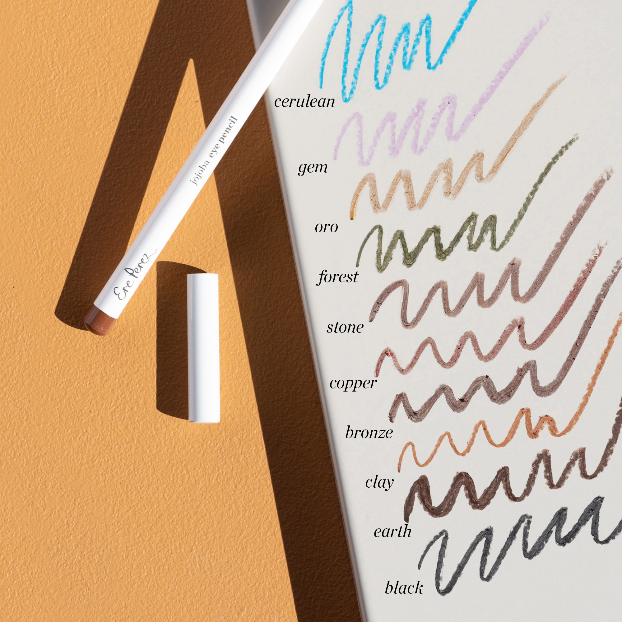 Ere Perez-Jojoba Eye Pencil-Makeup-ErePerez-JojobaEyePencil-All-SQ-20003-The Detox Market | Always
