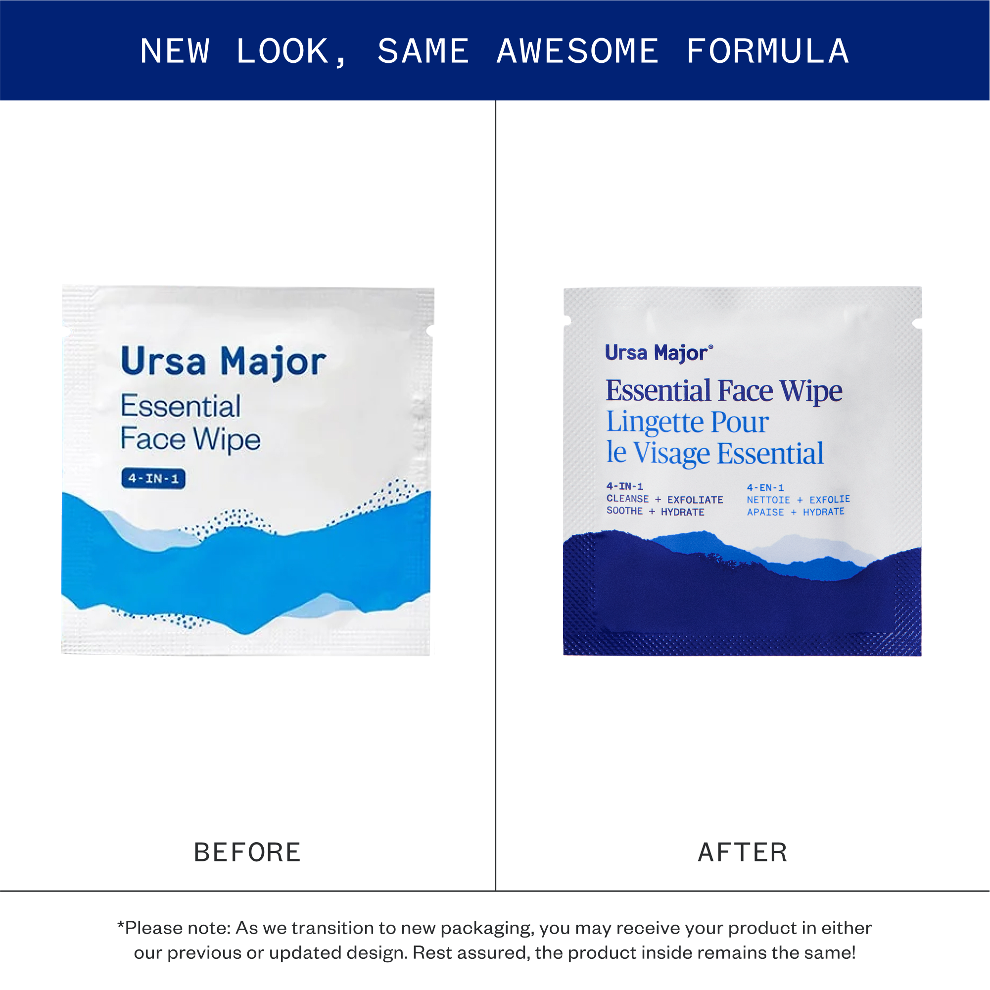 Ursa Major-Essential Face Wipes-Skincare-EssentialFaceWipe_Primary_BeforeAfter_PDP_Repack_Wholesale_MAY25_UrsaMajor-The Detox Market | 