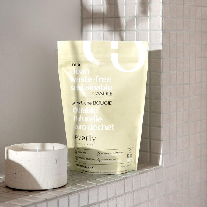 Everly-Tierra Candle Refill - Jasmine + Tonka-