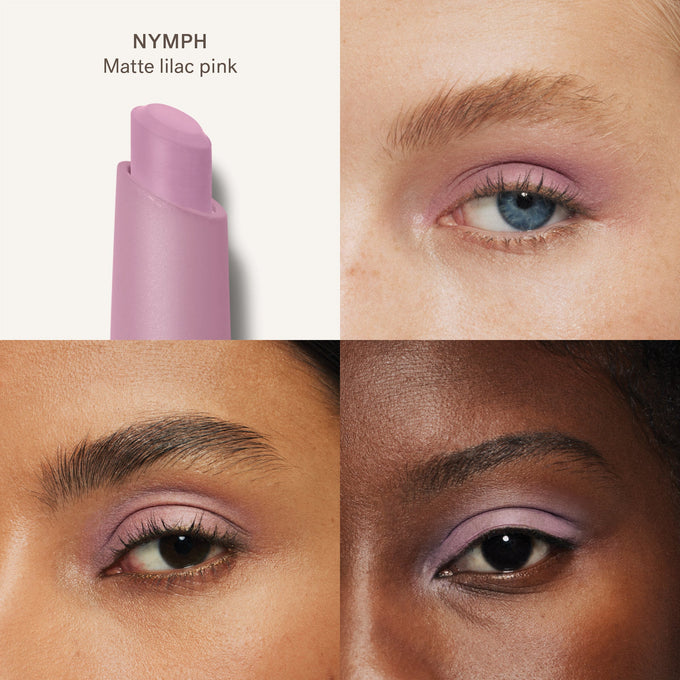 ILIA-Eye Stylus Shadow Stick-Makeup-Eye_Stylus_Shade_Comparison_Grids_2000x2000_V1_013-The Detox Market  | Nymph - lilac pink (matte)