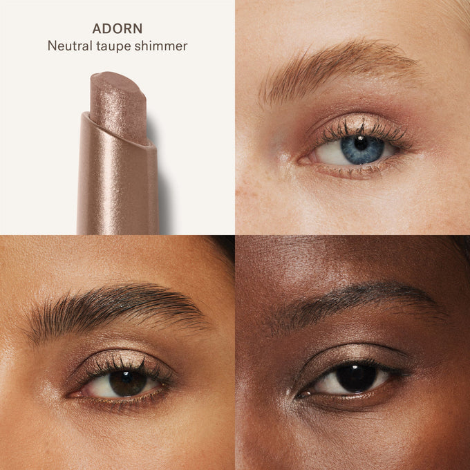 ILIA-Eye Stylus Shadow Stick-Makeup-Eye_Stylus_Shade_Comparison_Grids_2000x2000_V1_0-The Detox Market  | Adorn - neutral taupe (shimmer)