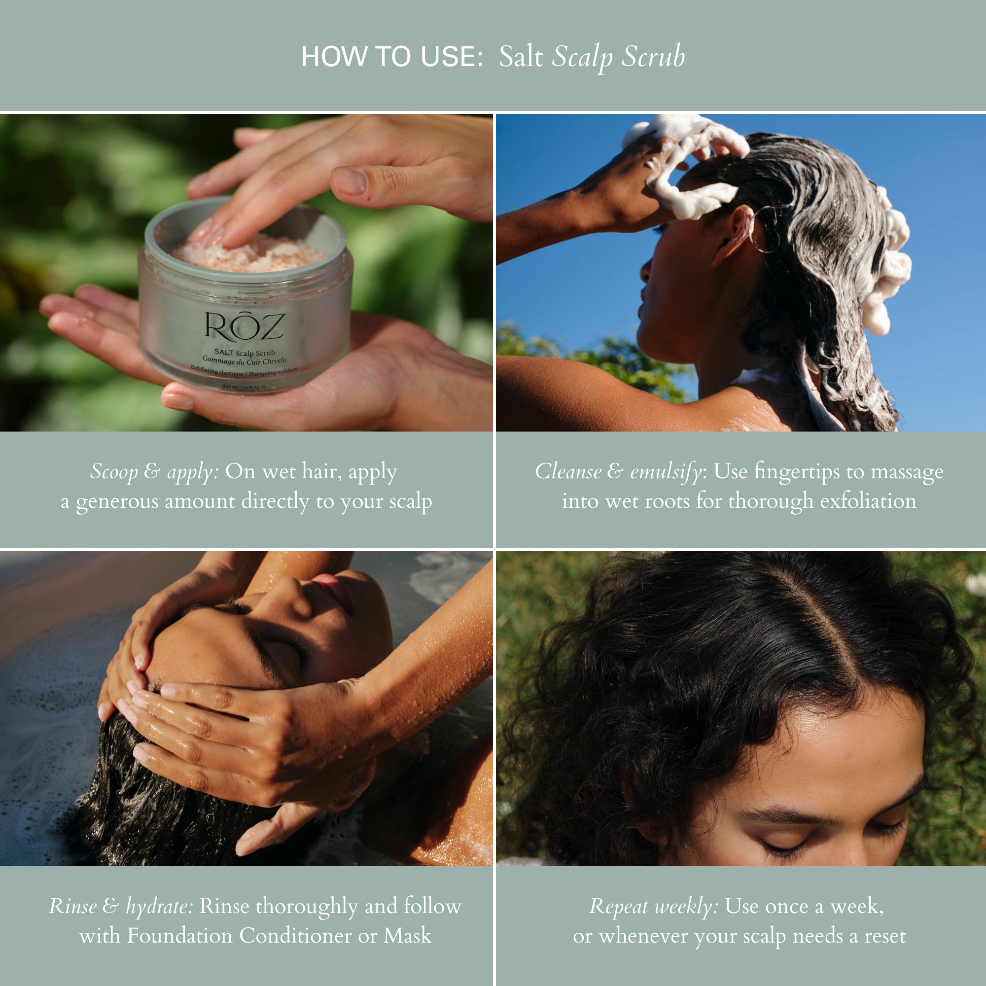 RŌZ-Salt Scalp Scrub Exfoliating Detox Shampoo-Hair-FGRZSCSCB0000_05_62c1e474-4e9d-4e1c-b921-35b5be6a28a0-The Detox Market | 