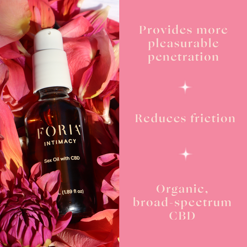 foria intimacy natural lubricant with cbd Foria - Intimacy Sex Oil with CBD