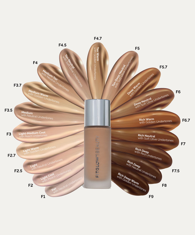 Foundation+ - Makeup - Fitglow Beauty - Foundation_Wheel_2022 - The Detox Market | Always