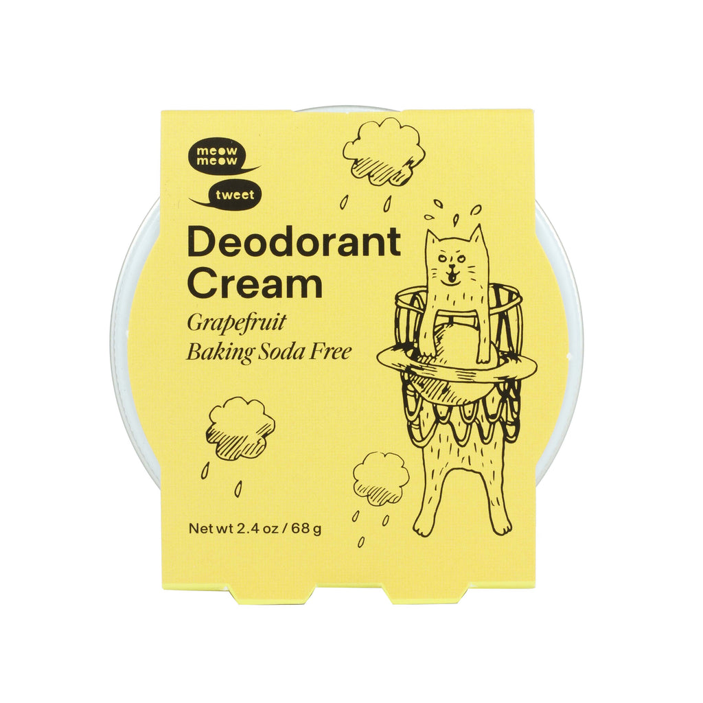 Meow Meow Tweet-Baking Soda Free Grapefruit Deodorant Cream-Body-GBSF-Hi-The Detox Market | 