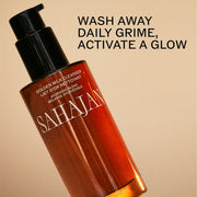 Sahajan-Golden Milk Cleanser with Turmeric , Vitamin C + Black Cumin Seed Oil-Skincare-Golden-Milk-Cleanser-03-The Detox Market | 