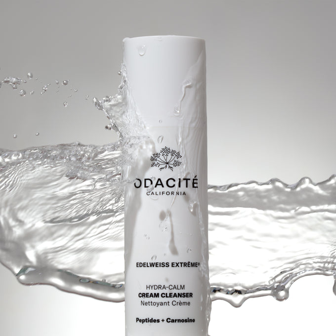 Odacite-Edelweiss Extrême® Hydra-Calm Cream Cleanser-Skincare-Hydra-CalmCreamCleanser-lifestyle2-The Detox Market | 