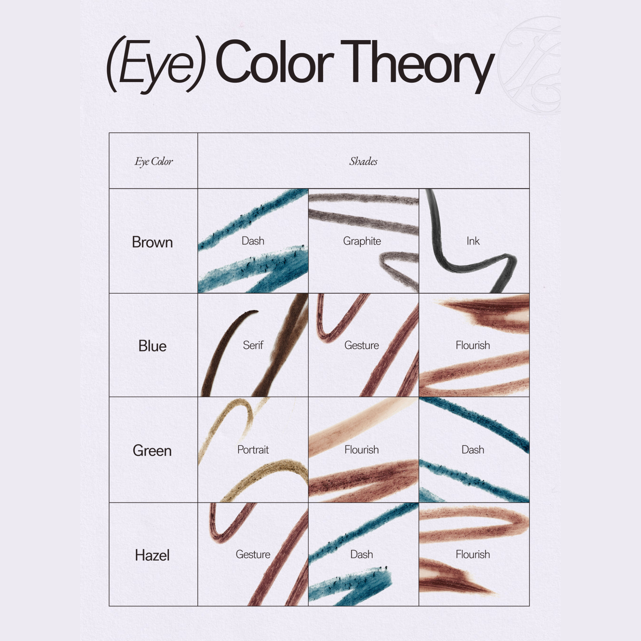 ILIA-Thru Line Waterproof Eyeliner-Makeup-ILIATHRULINEEYELINER_2026_EYECOLORCHART_2000x2000_61034586-2217-478f-9695-6b24a197e189-The Detox Market | Always