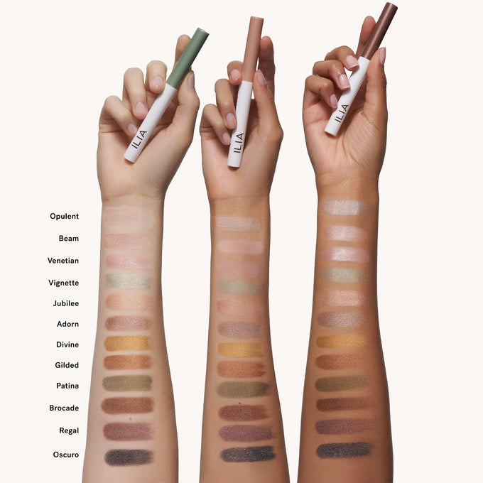 ILIA-Eye Stylus Shadow Stick-Makeup-ILIA_2023_Eye_Stylus_ArmSwatches_Shimmer_2000x2000_568c0726-54f2-49ad-9a90-a9b76a330c0e-The Detox Market  | Always