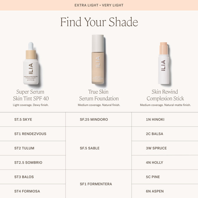 ILIA-Skin Rewind Complexion Stick-Makeup-ILIA_ComplexionStick_ShadeConversionChart_2000x2000_1-The Detox Market | Always