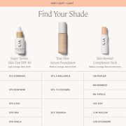ILIA-Skin Rewind Complexion Stick-Makeup-ILIA_ComplexionStick_ShadeConversionChart_2000x2000_2-The Detox Market | Always