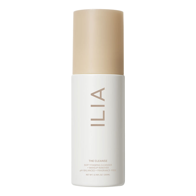 ILIA-The Cleanse Soft Foaming Cleanser + Makeup Remover-
